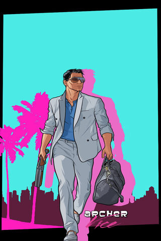 Archer in Style 🌴🕶️
