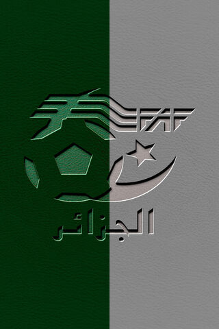 Algeria Football Federation Emblem ⚽🇩🇿