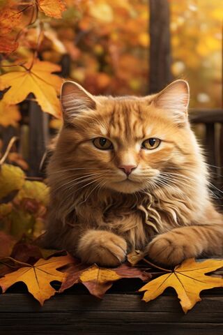 Autumn Whiskers 🍂🐱