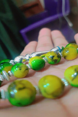 Vibrant Handmade Beaded..