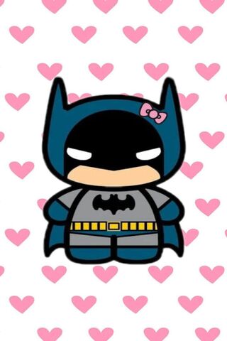 Cute Batman with a Bow!..