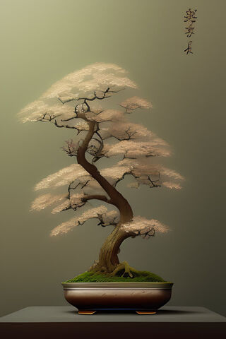 Serene Bonsai Beauty 🌸🌳