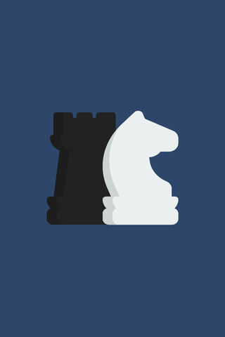 Chess Pieces in Contrast