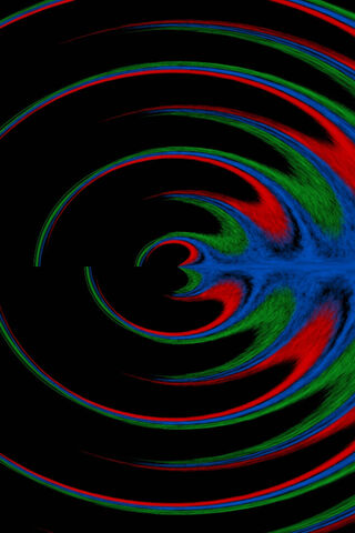 Vibrant Swirls of Color..