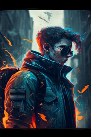 Urban Warrior in Flames..