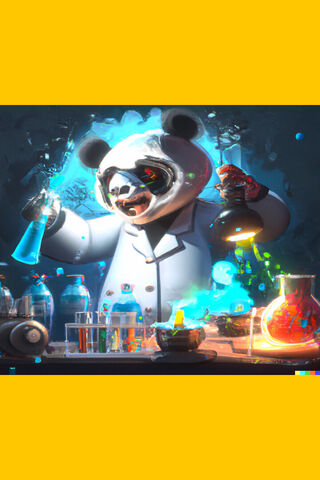 Panda Scientist in Acti..