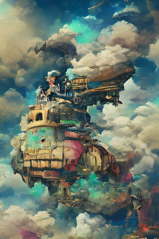 Dreamy Skyship Adventure 🌌🚀