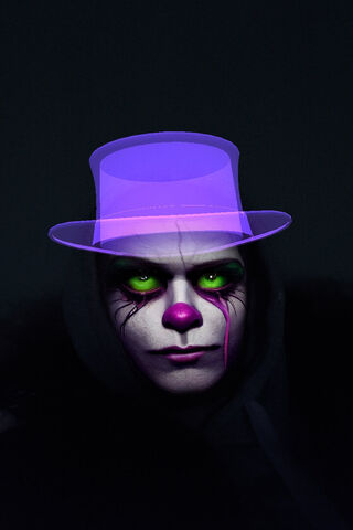 Mysterious Clown Vibes ..