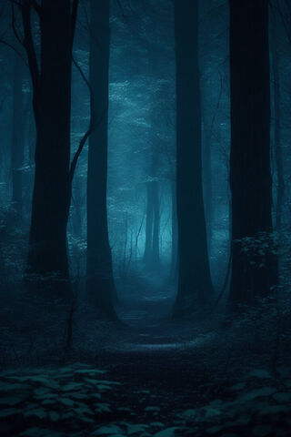 Enchanted Forest at Dusk 🌲✨