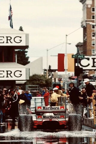 Racing Through the Rain..