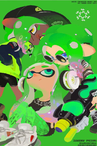 Splatoon Squad Vibes 🎮💚