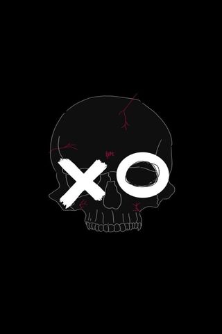 Edgy Skull Design 💀✨