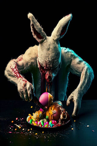 Eerie Easter Feast 🐰🍽️