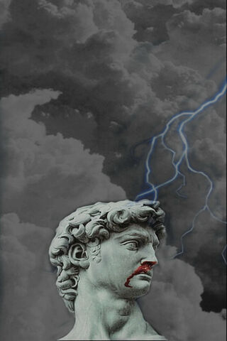 Storm of Emotion: The David Reimagined ⚡️🗿