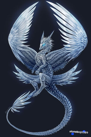 Majestic Ice Dragon 🐉❄️
