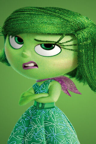 Meet Disgust from Inside Out! 💚