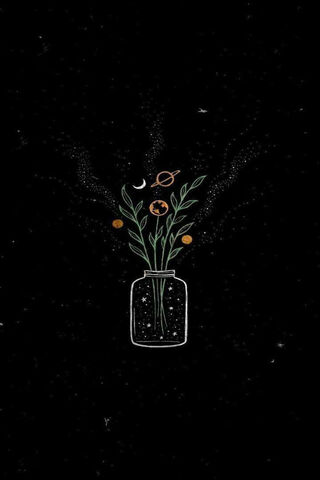 Cosmic Blooms 🌌🌿