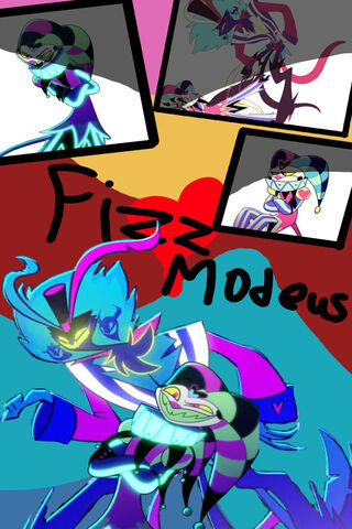 Fizz and Modeus: A Colorful Encounter 🎨✨