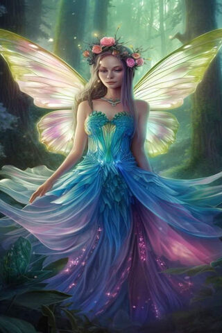Enchanted Fairy in a Mystical Forest 🌸🧚‍♀️