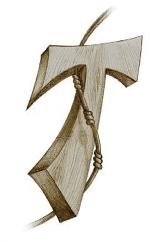 Rustic Wooden Letter T 🌳✏️