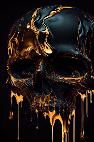Golden Elegance: The Art of Darkness