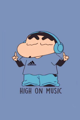 🎶 High on Music with Shin-chan! 🎧