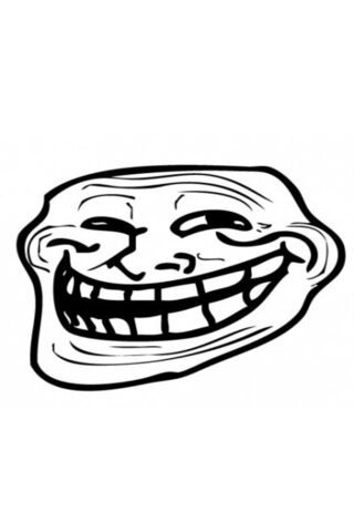 The Classic Troll Face 😄