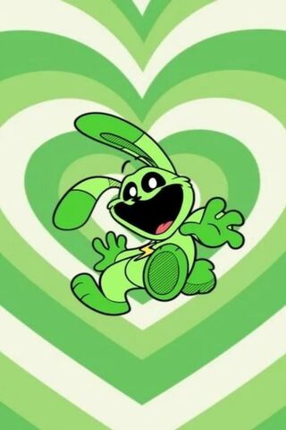 Happy Green Bunny 🐰💚