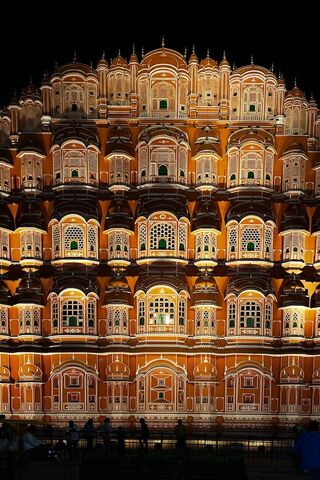 The Majestic Hawa Mahal..