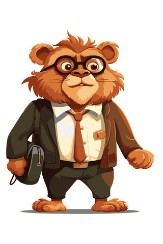Handsome Lion Design