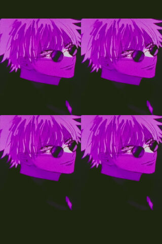 Cool Anime Vibes in Purple 💜✨
