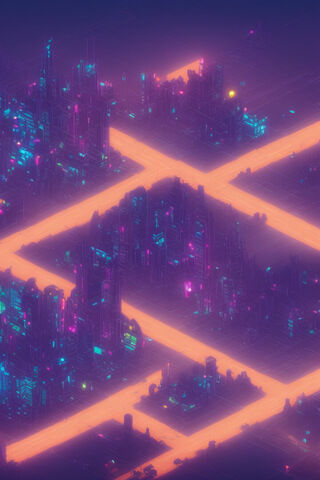 Isometric Cybercity
