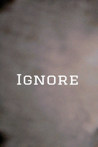 A Simple Reminder: Ignore