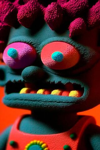 Colorful Clay Creature 🎨👾