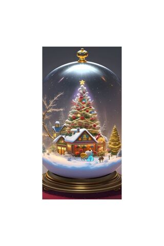 Magical Christmas Snow Globe 🎄✨