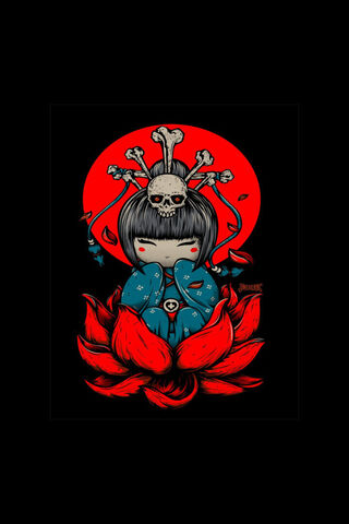Enigmatic Beauty 🌸💀