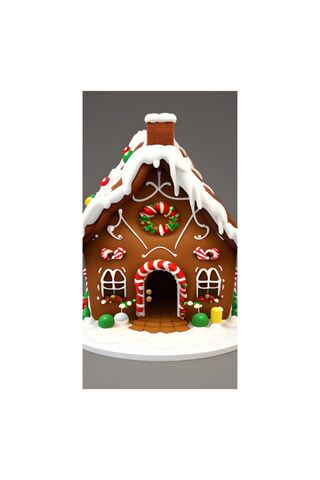 Sweet Holiday Delight: The Gingerbread House 🍬🏠