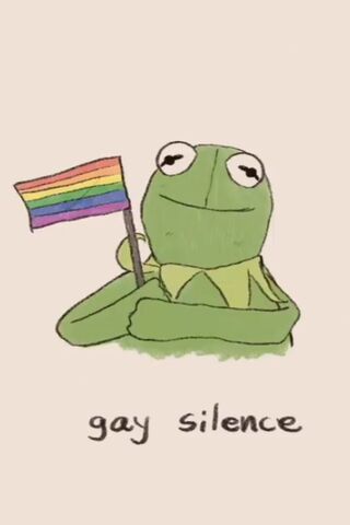 Kermit Celebrates Pride..