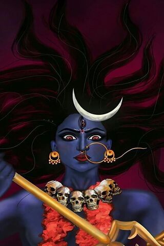 Fierce Goddess Kali 🌌✨