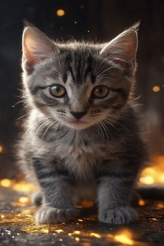Adorable Tabby Kitten 🐾✨
