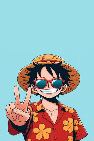 Sunny Vibes with Luffy!..