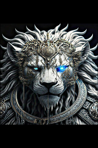 Majestic Cyber Lion 🦁✨