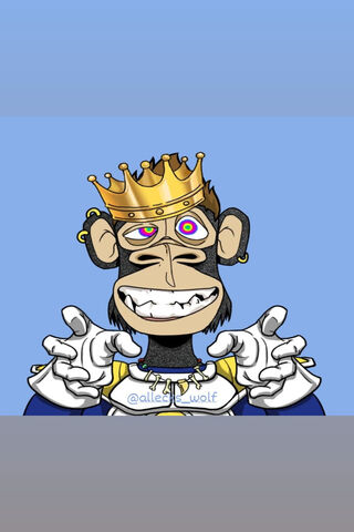 Royal Primate Vibes 👑🐒