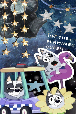 Cosmic Adventures with Bluey 🌌🚗