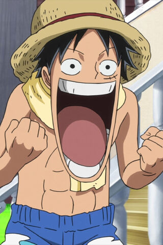 Luffy's Joyful Adventure! 🎉