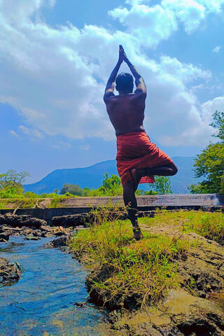 Serene Yoga in Nature �..