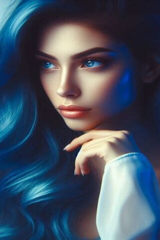 Enchanting Blue Eleganc..