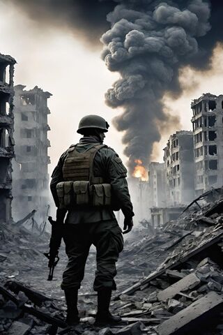 A Soldier's Vigil in a ..