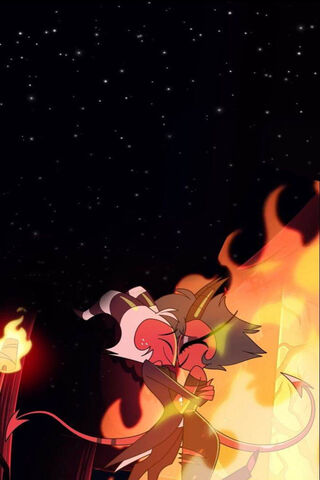 Fiery Embrace 🔥❤️