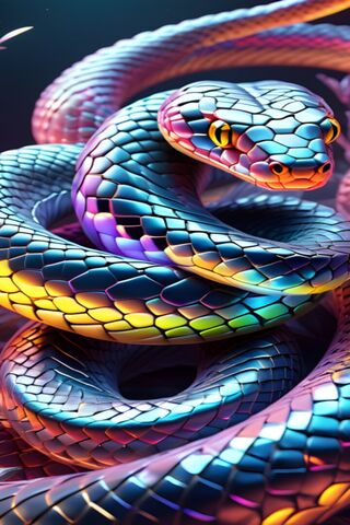 Vibrant Serpent